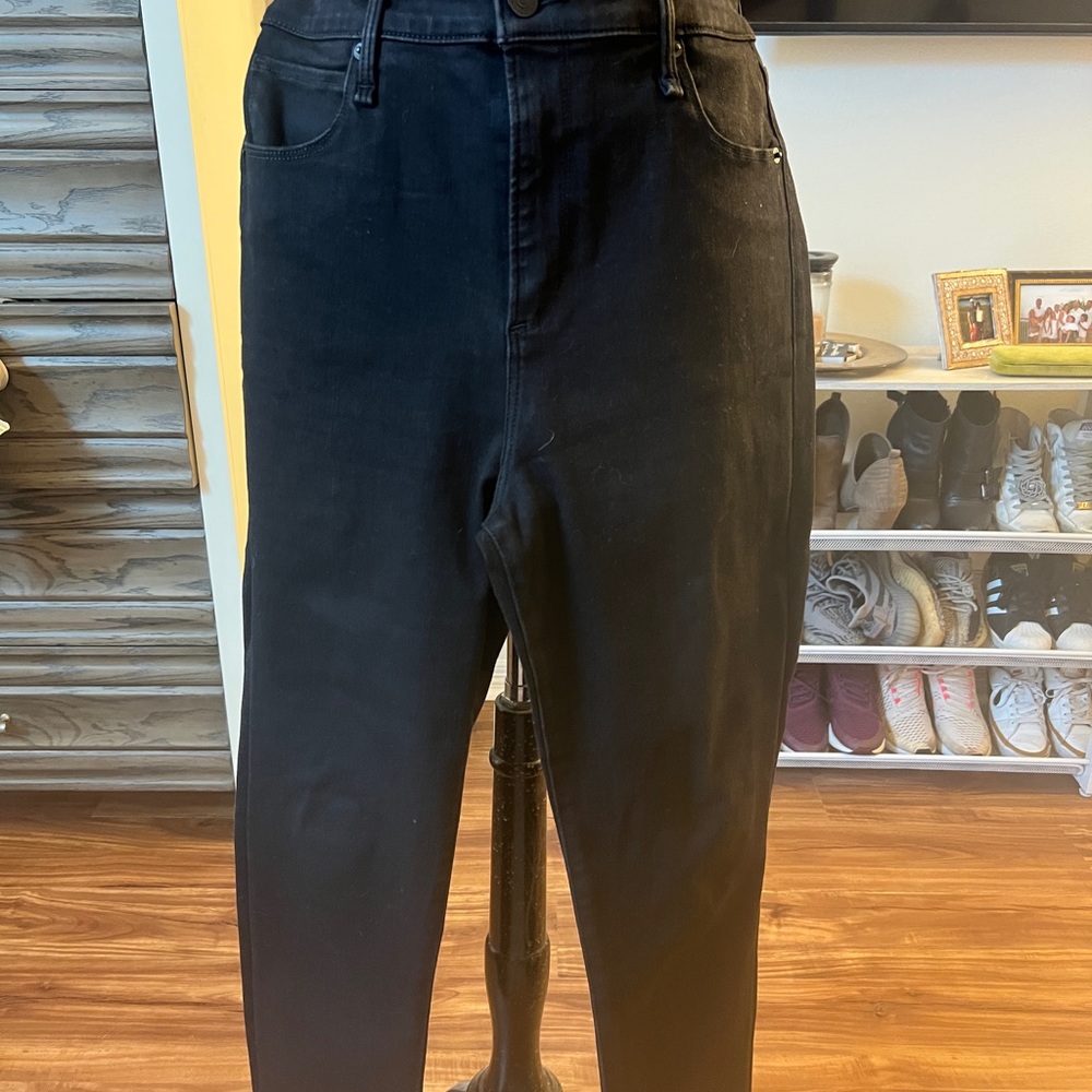 Abercrombie & Fitch Black Super Skinny High Rise Jeans